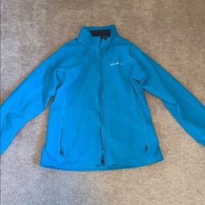 Turquoise Rain Coat